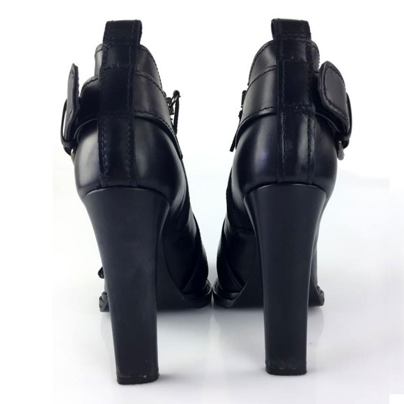 McQ Alexander McQueen Lace-up ankle boots - silver-coloured  Alexander McQueen McQ Biker Ankle Bootie